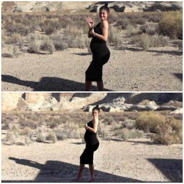 Fans accuse Kimberly Loaiza of copying the pregnancy shooting of Kylie Jenner