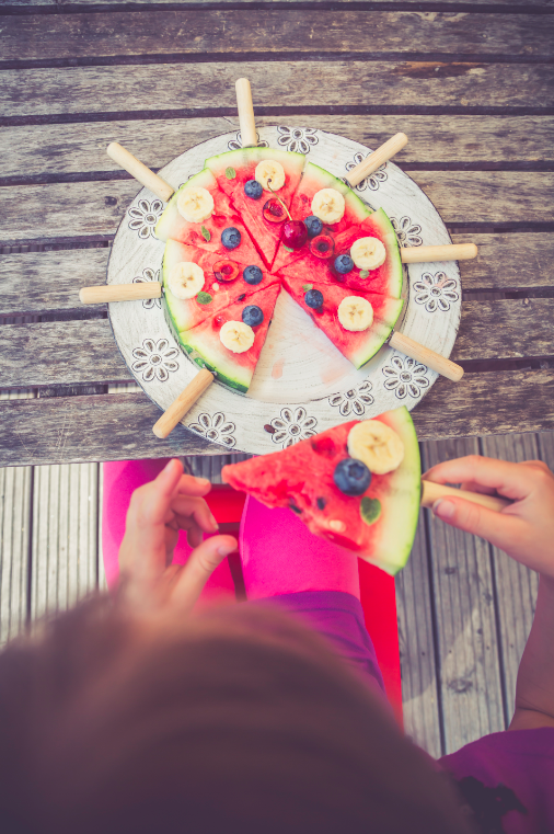 diy pizza de sandia