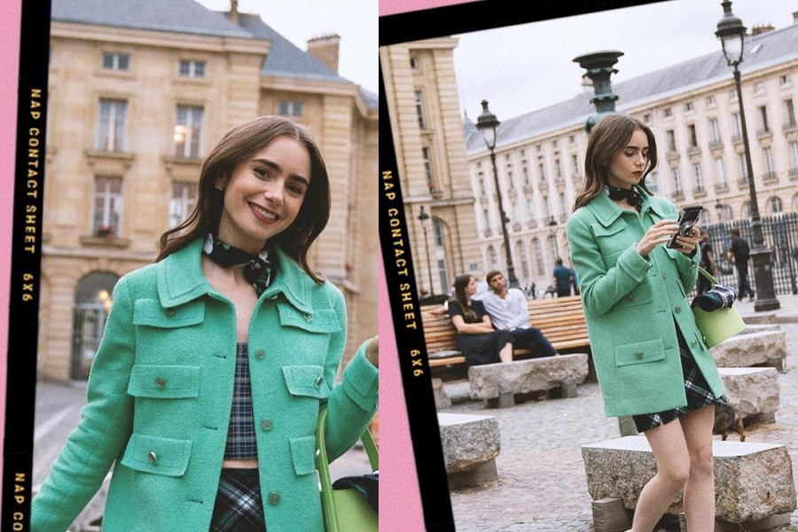 tiktoker recrea escenas emily in paris