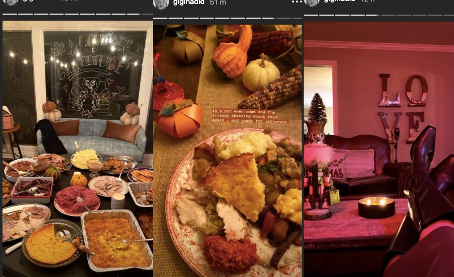 así fue thanksgiving famosos