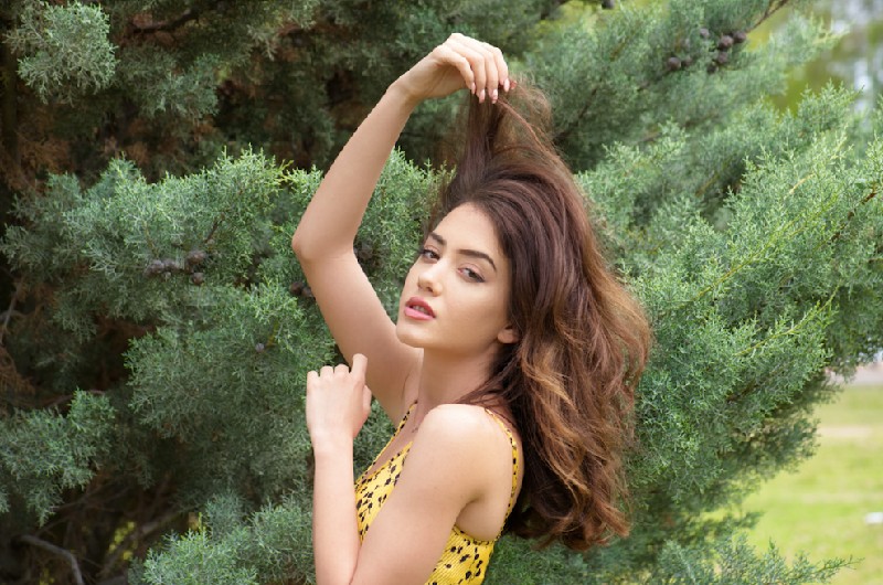 test balayage tecnica cabello