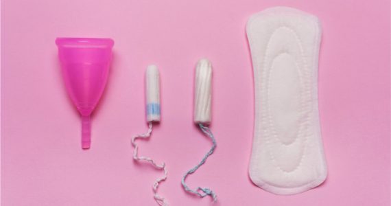 Tampones, toalla sanitaria o copa menstrual