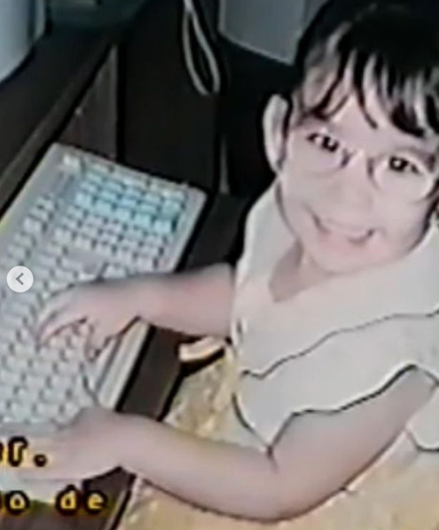Daniela Rodrice de niña