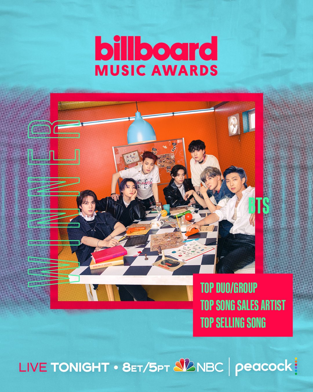 BTS Billboard Premios 2022