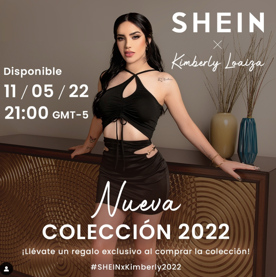 Kimberly Loaiza ropa shein 2022