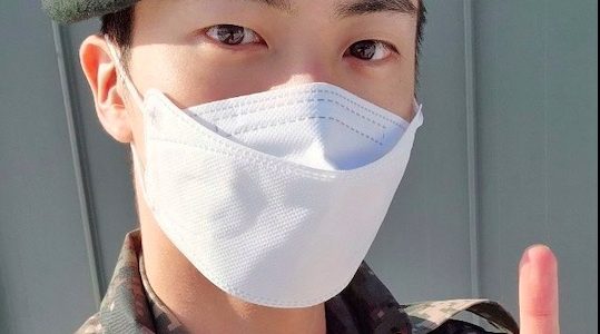 Salieron las primeras fotos de Jin, de BTS, de militar