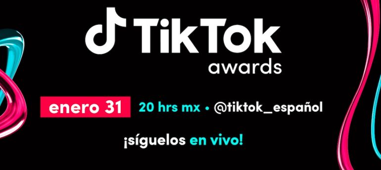 Vuelven los TikTok Awards. ¡Vota por tus favoritos!